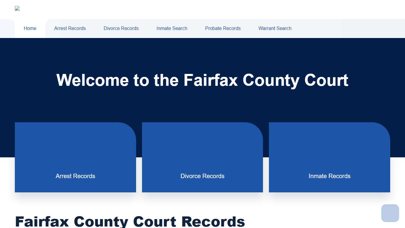 Fairfax County Court Records | Online Case Search